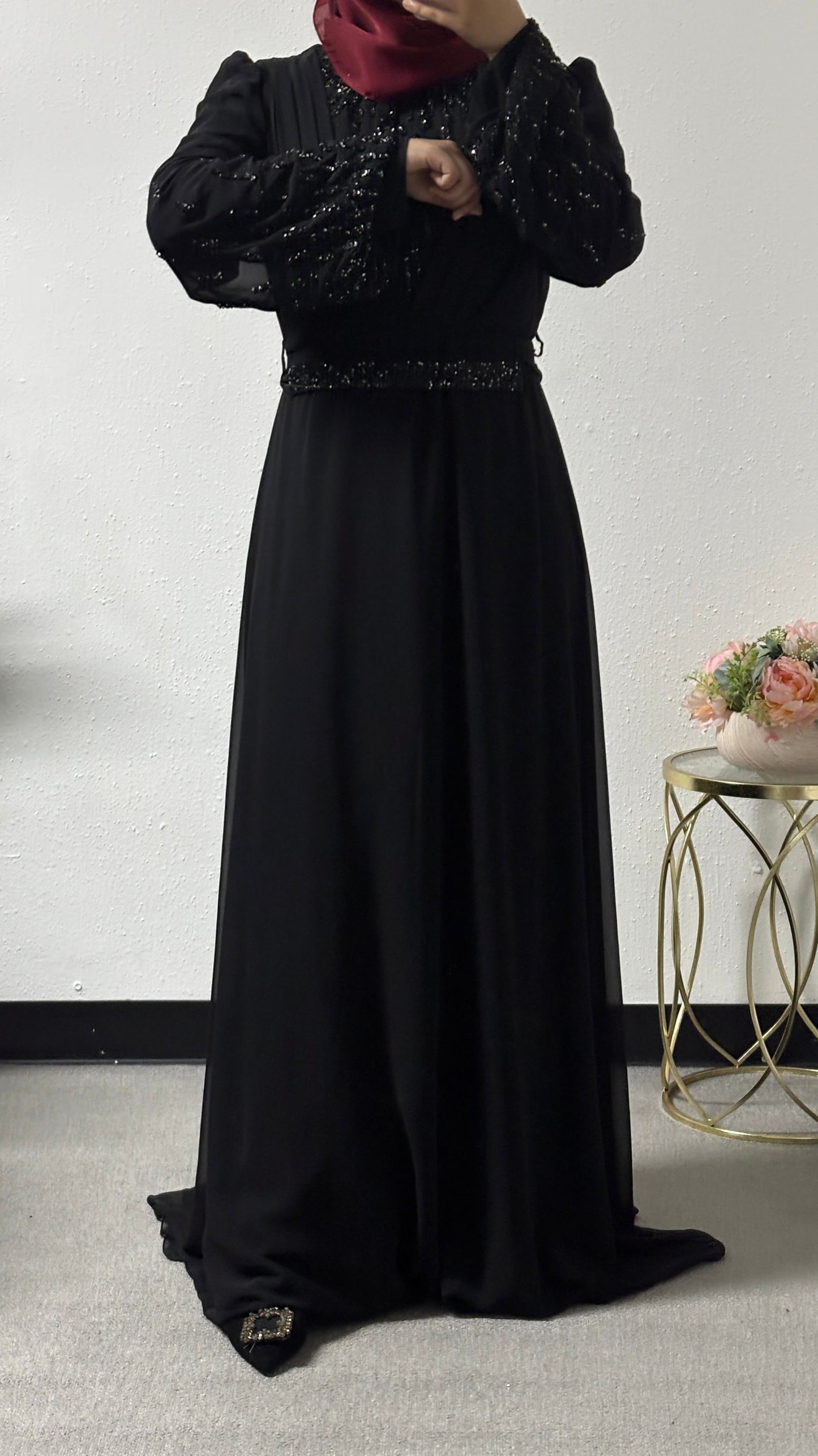 Modern sparkle dress