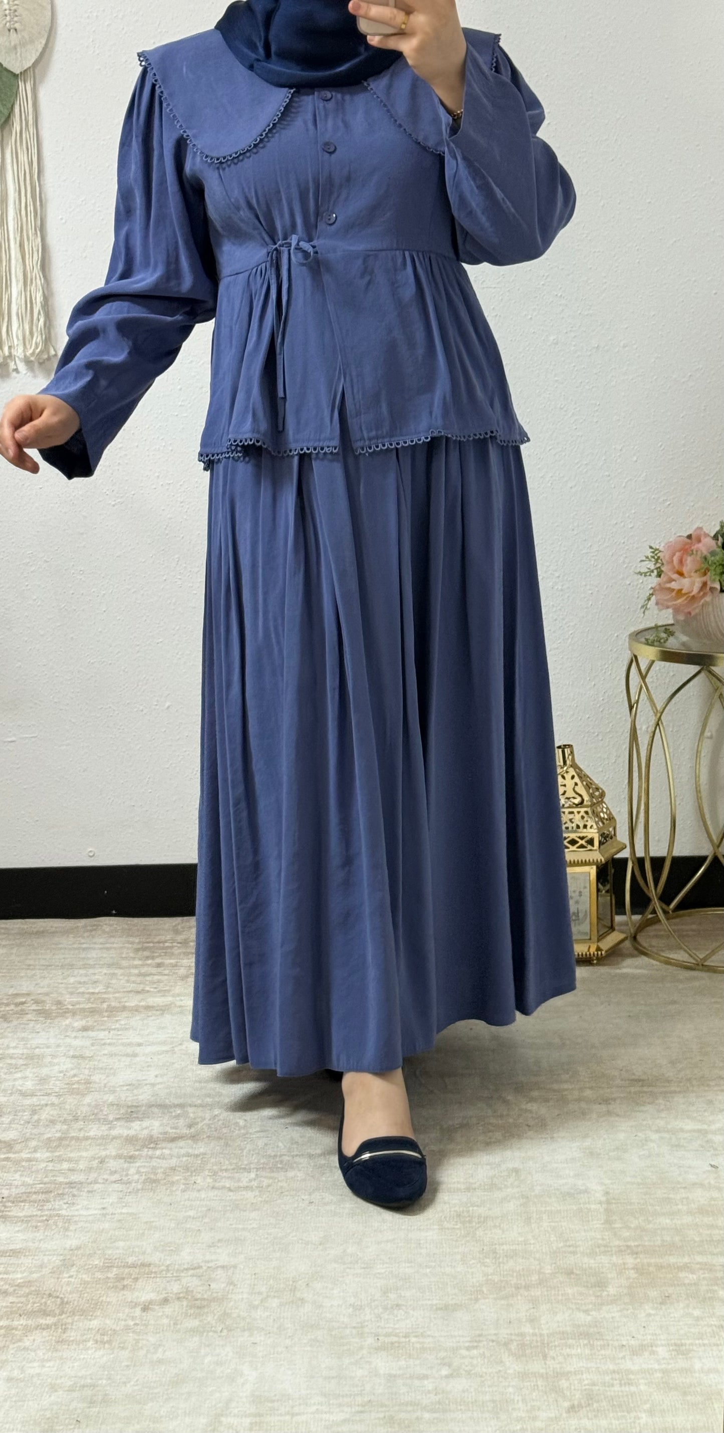 Two-Piece Vintage Style Set