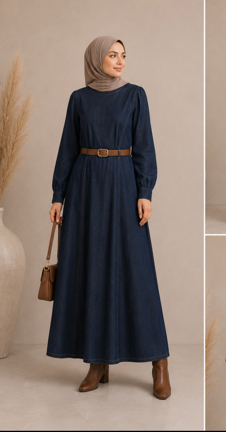 Vintage Denim Dress