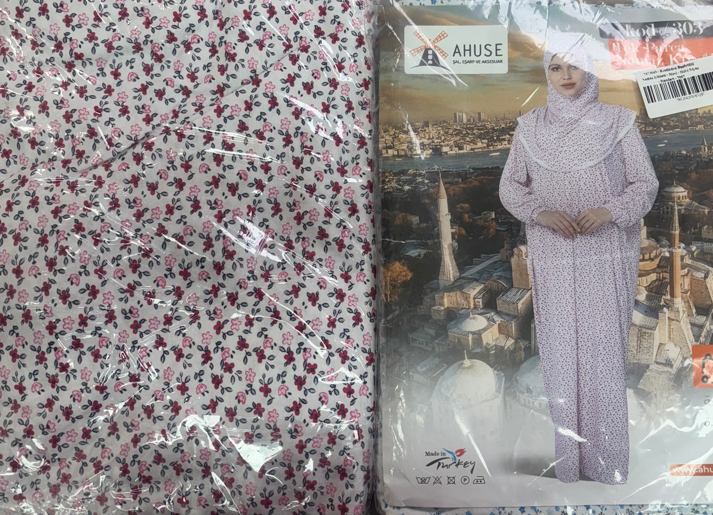 Floral print prayer clothes