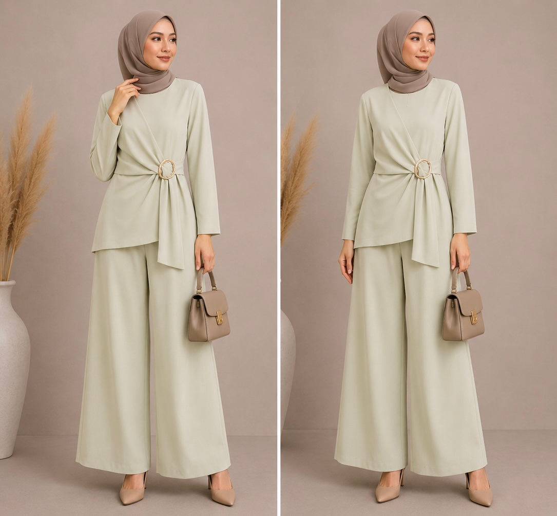 Modest Embellished Set