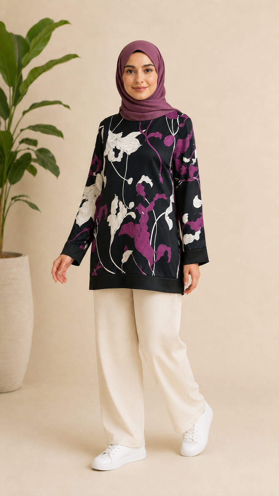 Printed Silk Shirt