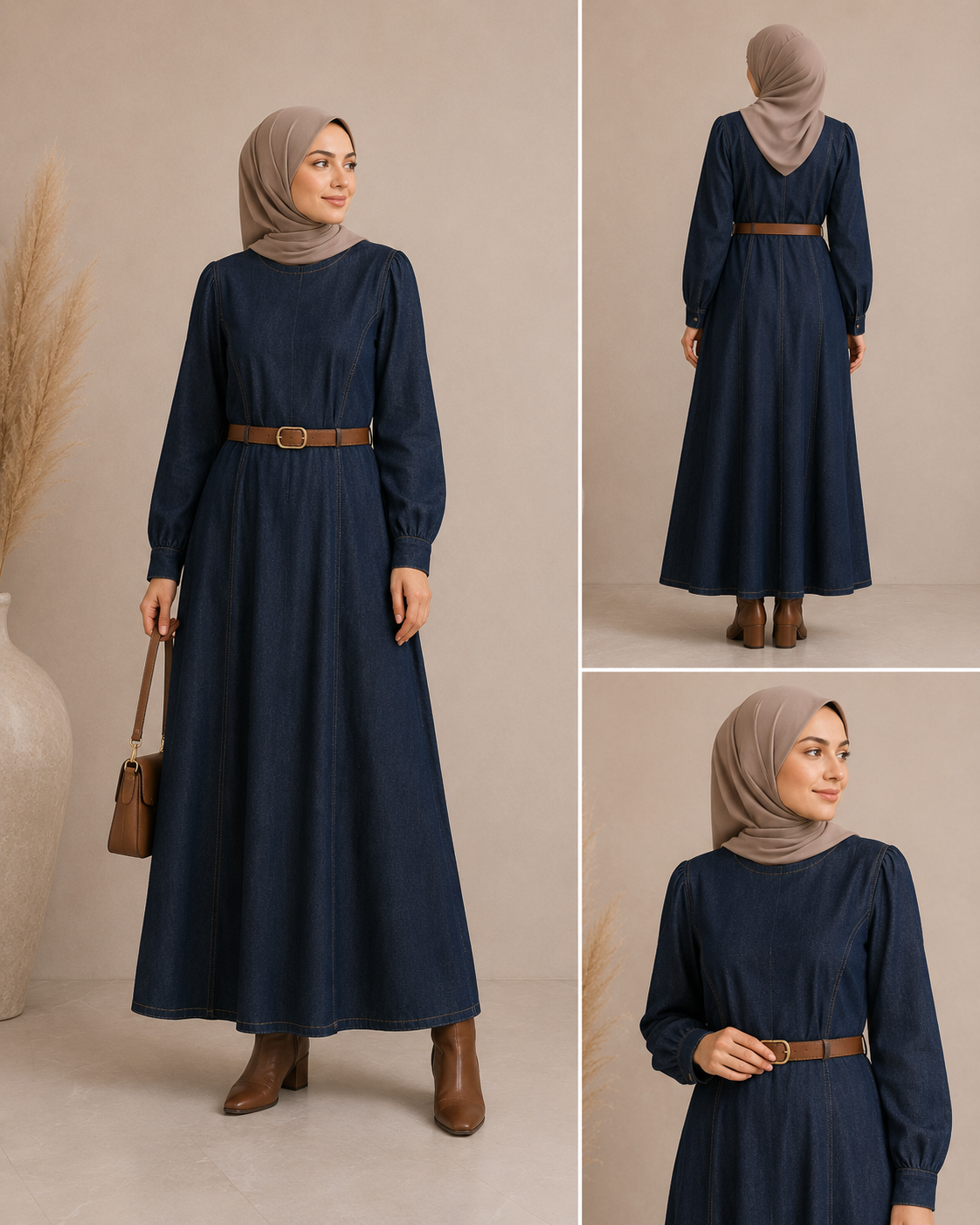 Vintage Denim Dress