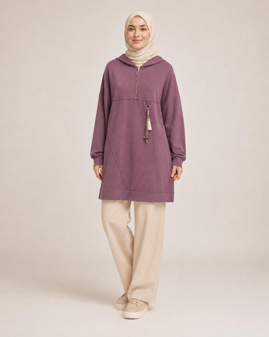 Quarter Zipper Sweatshirt