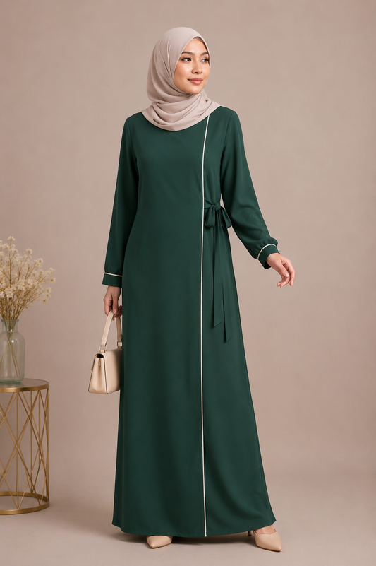 Beaded chiffon dress