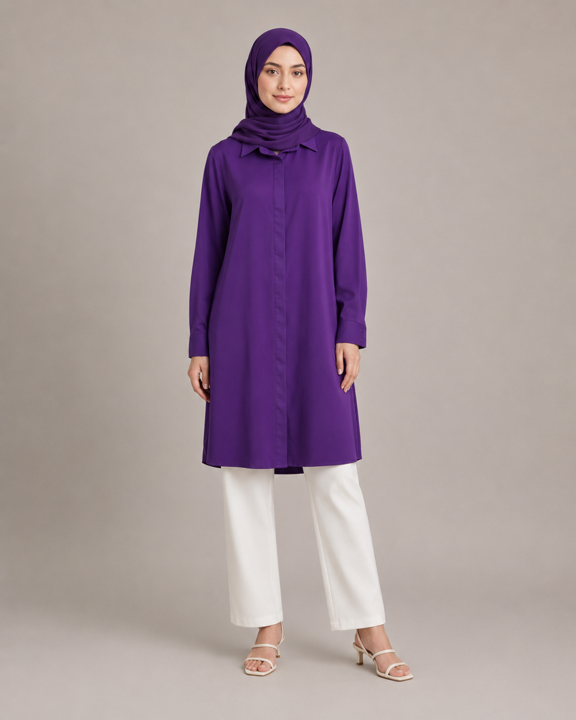Business Casul Long Shirt