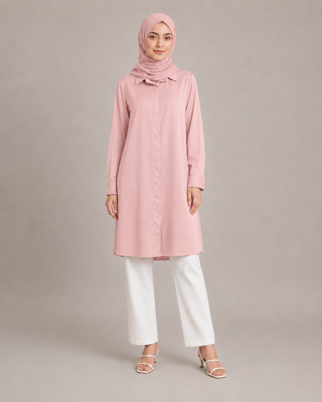 Business Casul Long Shirt