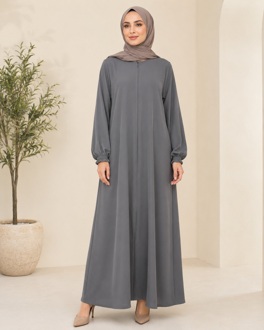 Soft Colored Abaya’s
