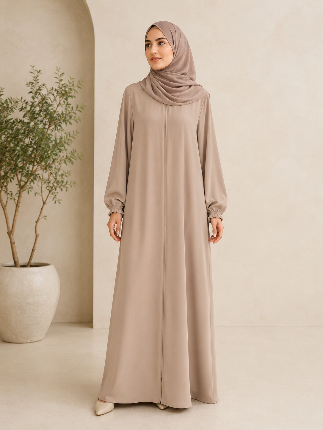 Soft Colored Abaya’s