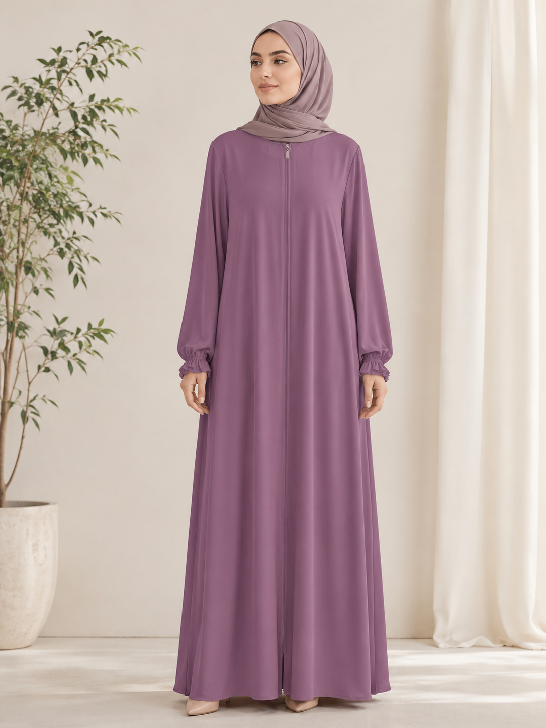 Soft Colored Abaya’s