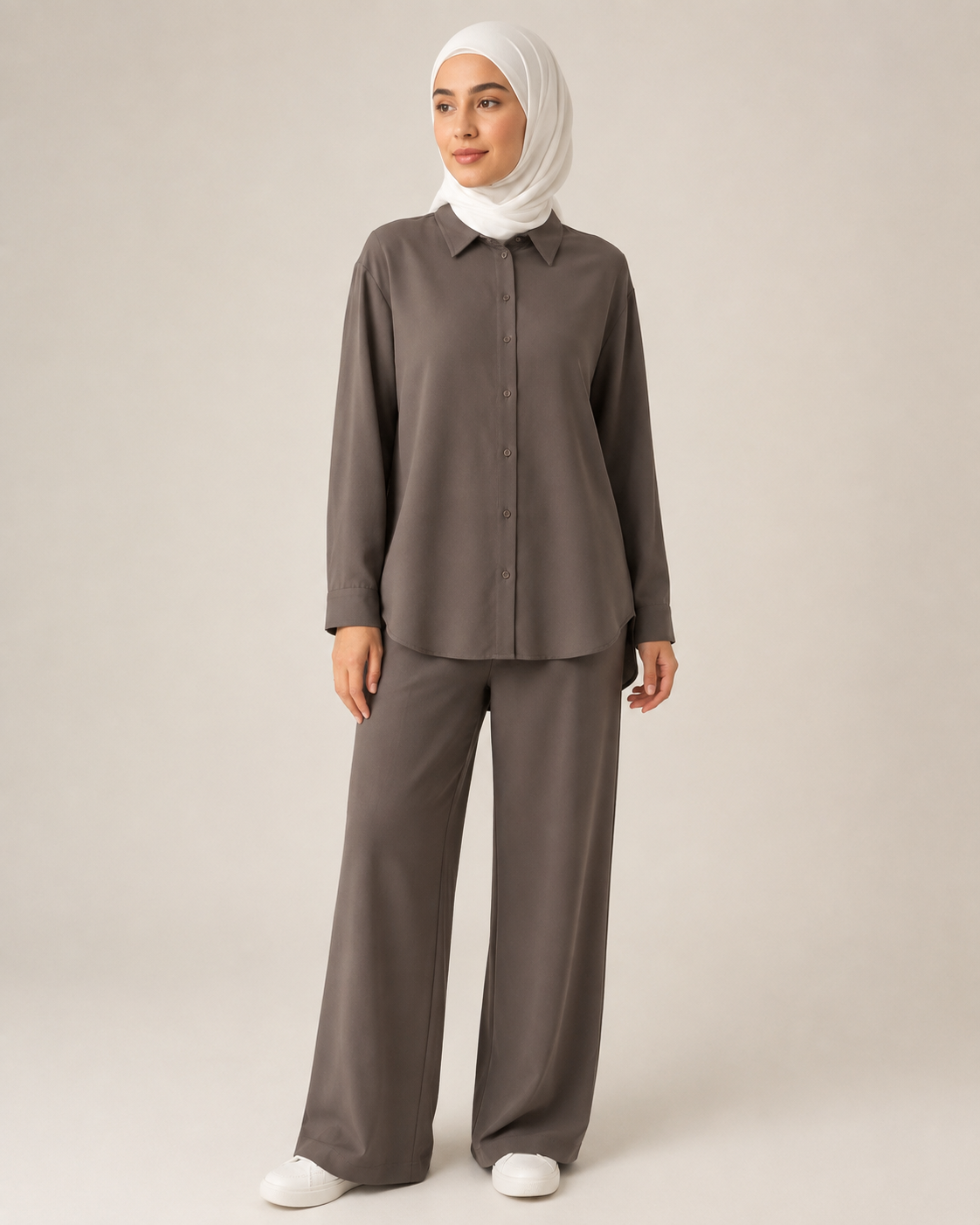 Oversized Blouse and Pants Co-Ord