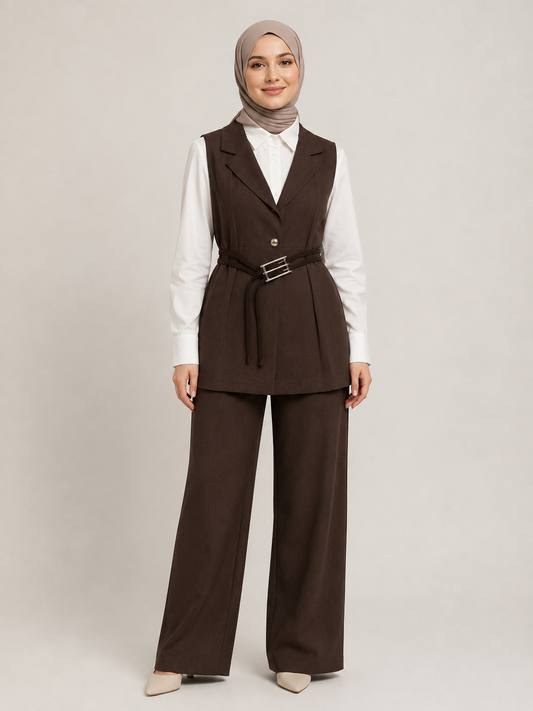 Classic Brown 3 Pcs Set
