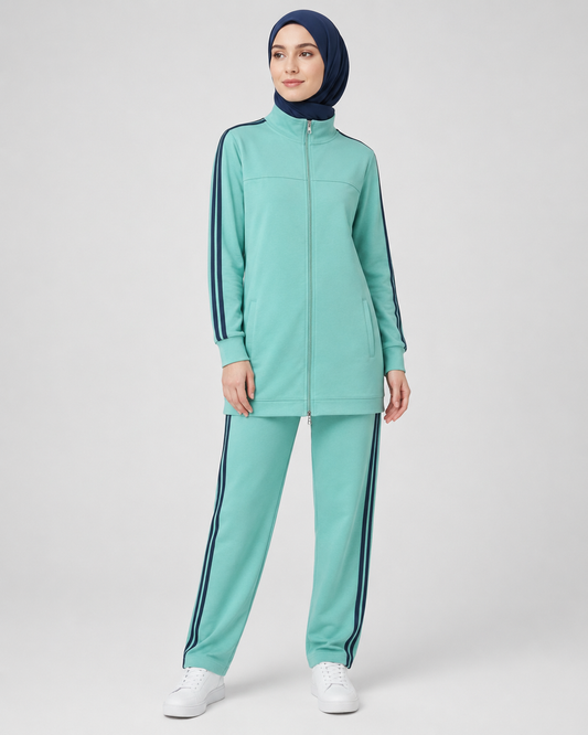 Vibrant Classic Tracksuit Set