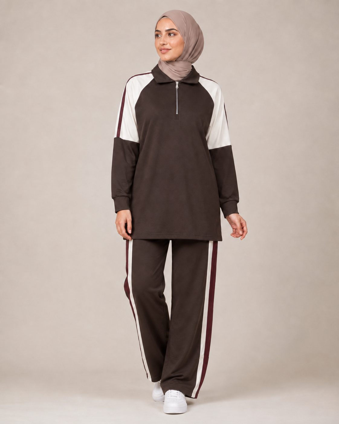 Quarter Zipper Tracksuit