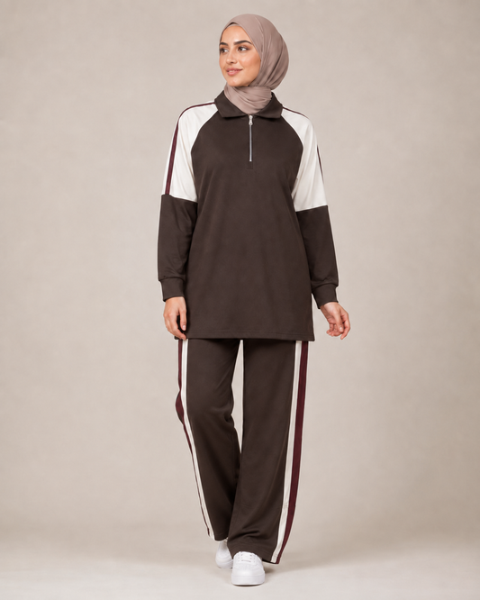 Quarter Zipper Tracksuit