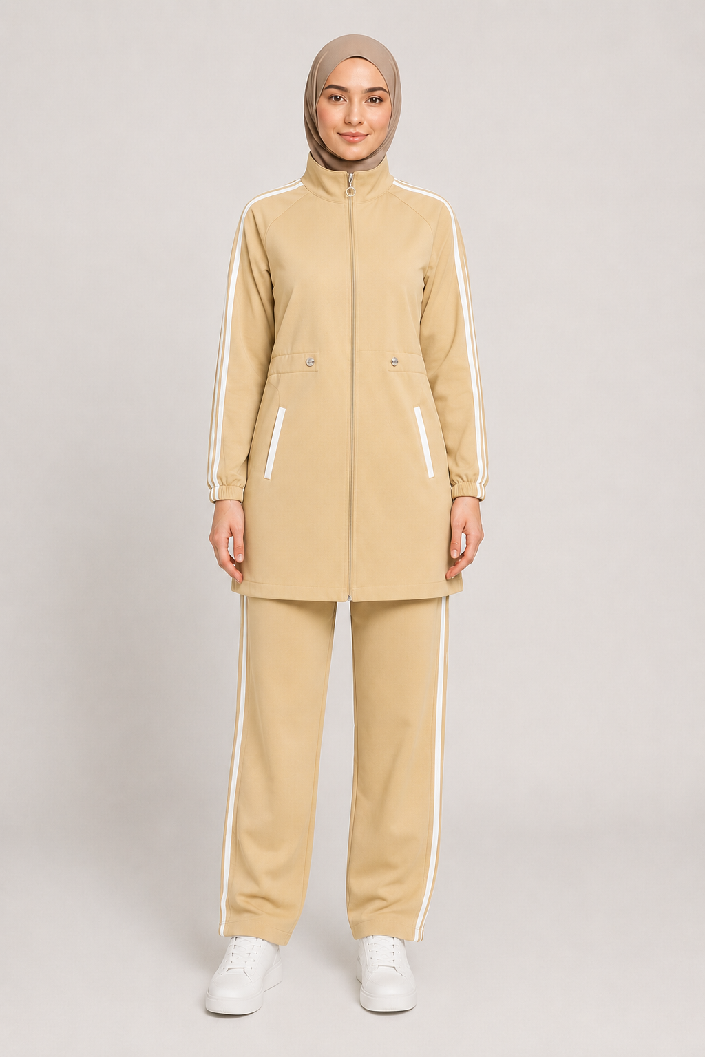 Double Silver Button Tracksuit