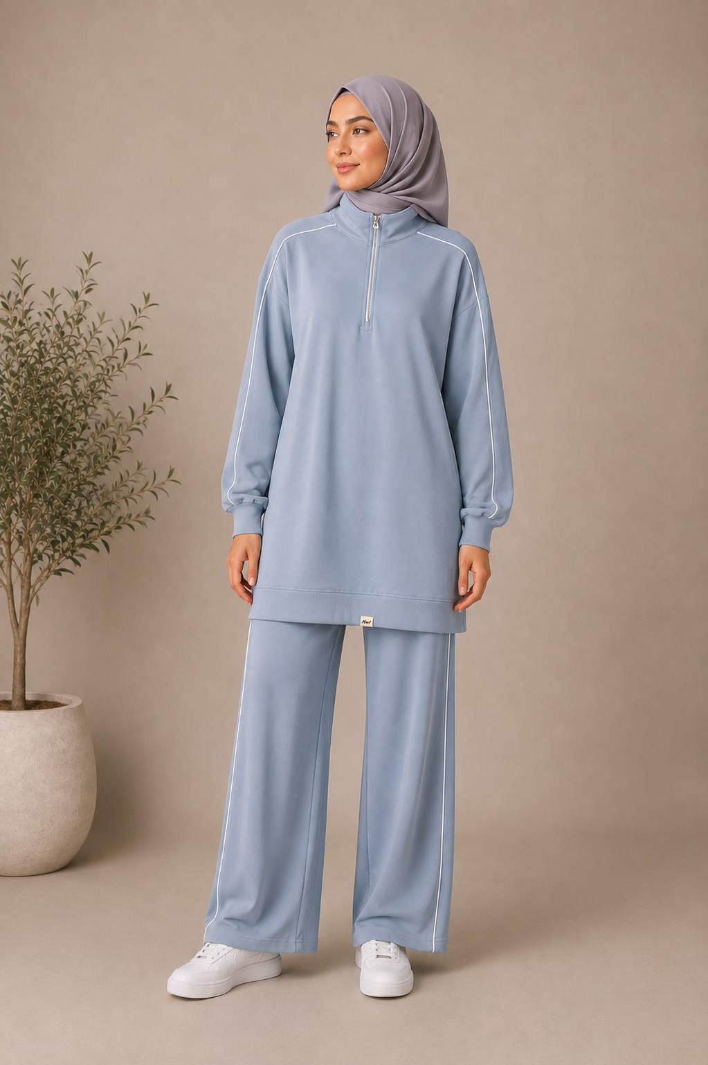 Quarter Zipper Tracksuit