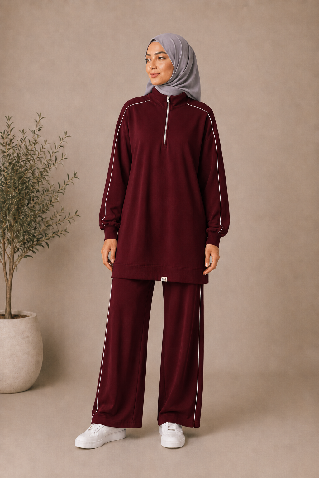 Quarter Zipper Tracksuit