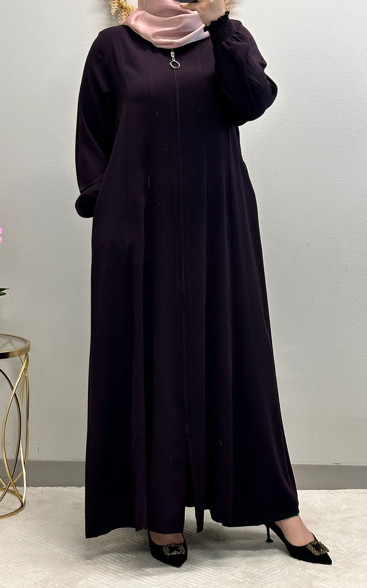 Lotus Style Closh Abaya