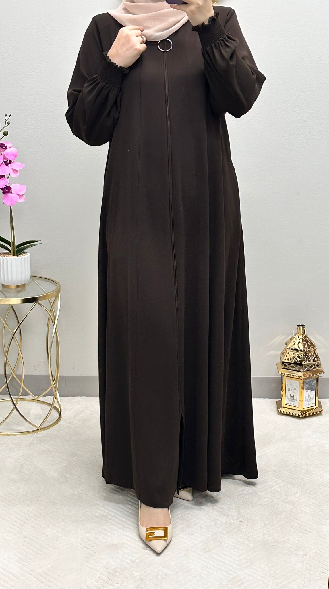 Lotus Style Closh Abaya