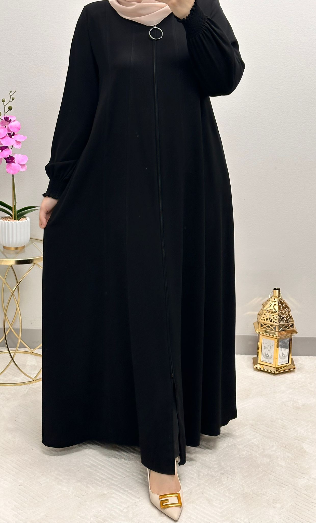 Lotus Style Closh Abaya