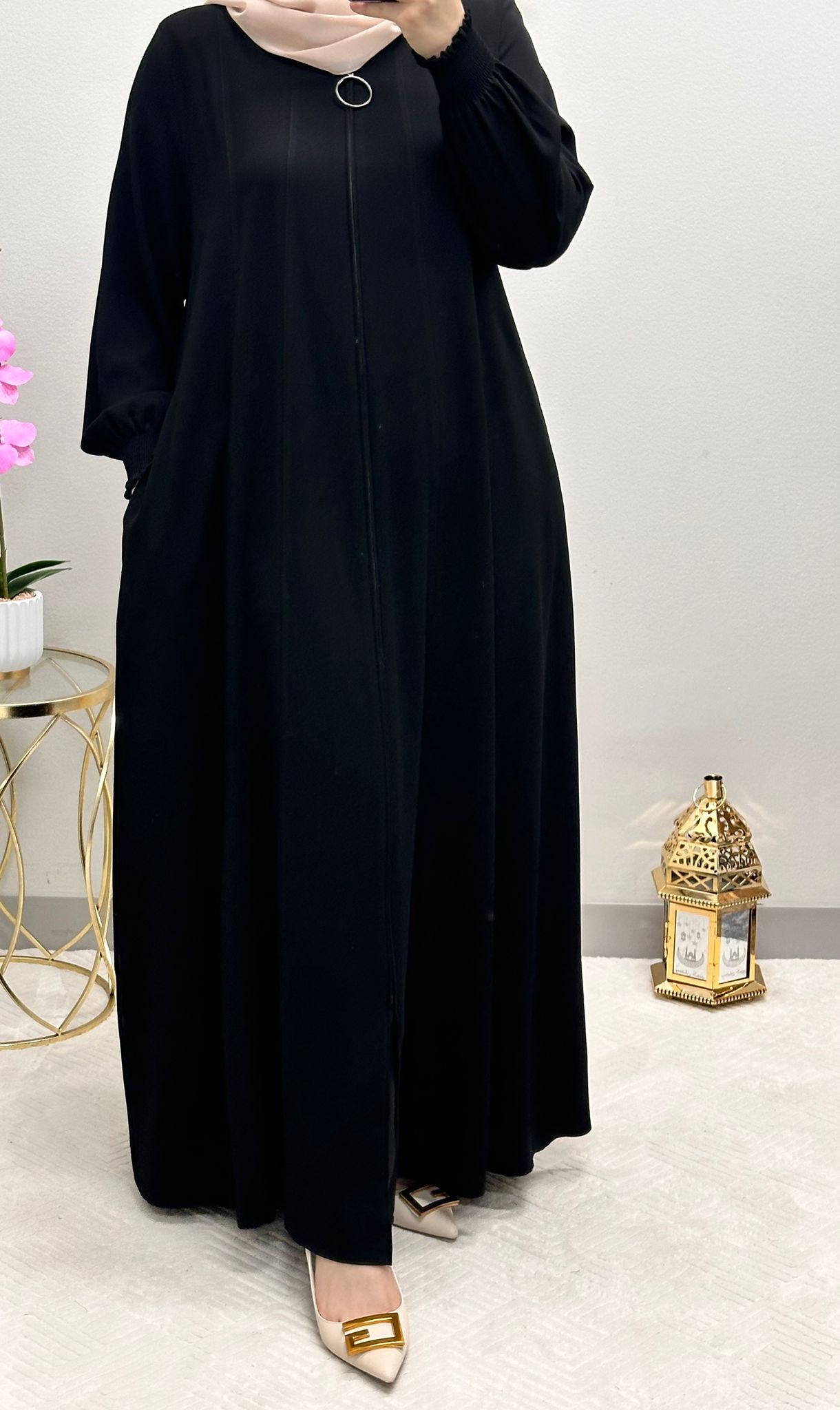 Lotus Style Closh Abaya