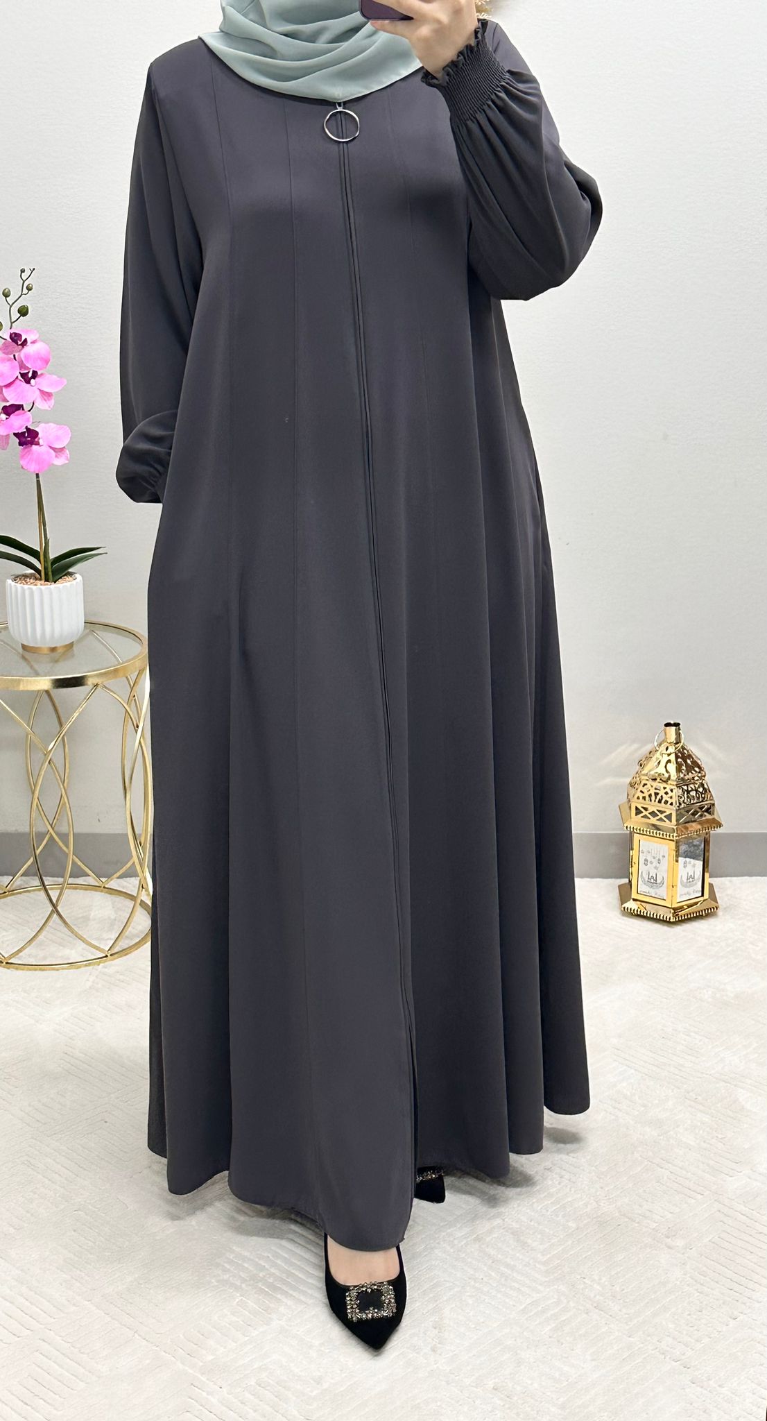 Lotus Style Closh Abaya