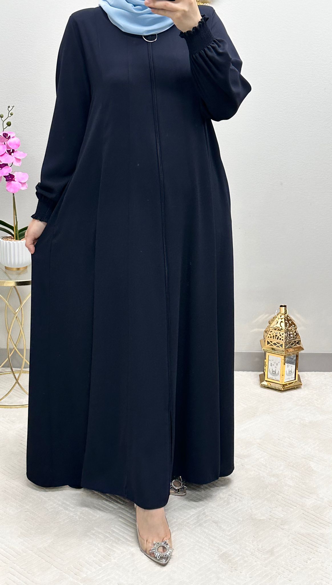 Lotus Style Closh Abaya