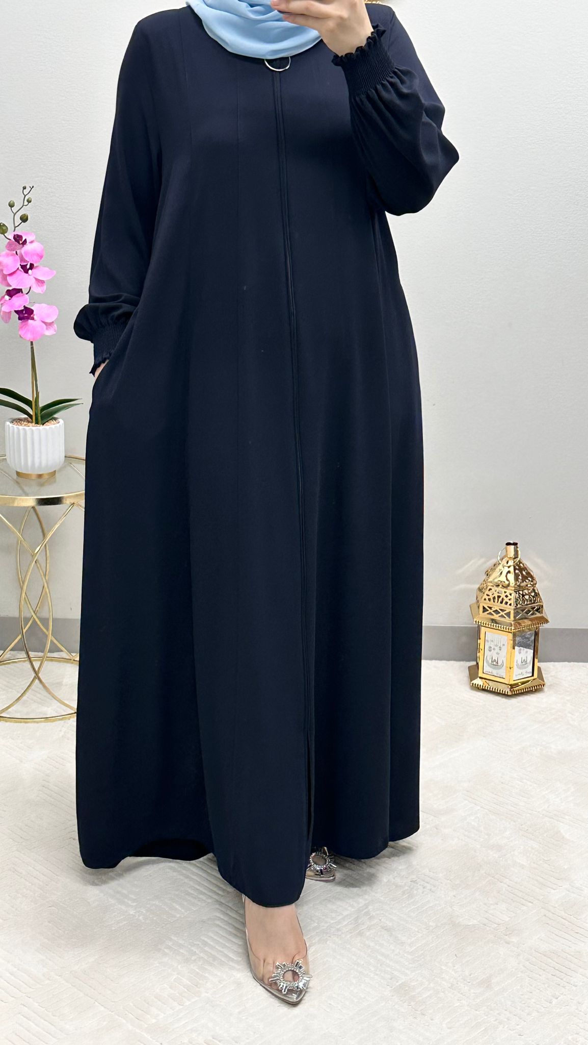 Lotus Style Closh Abaya