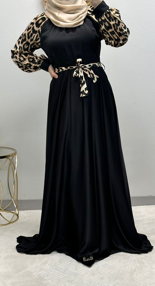 Stain tiger dress