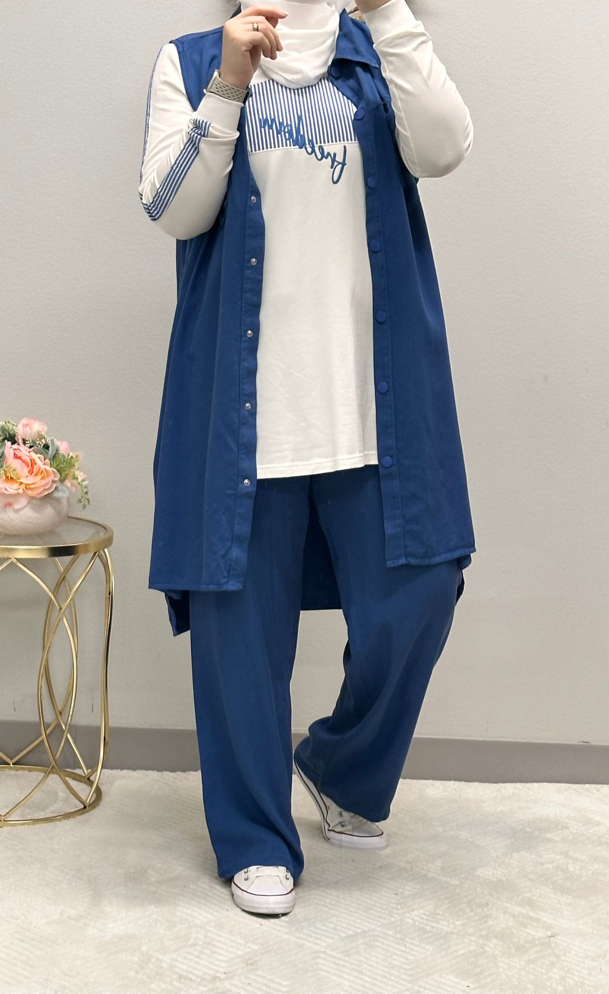 Three-piece tracksuit set