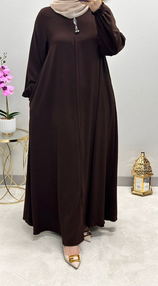 Soft colored Abaya