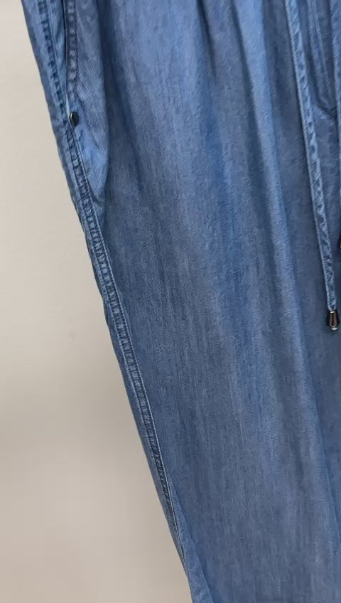 Tinsel jeans pants with elastic waistband and drawstring Tinsel jeans pants with elastic waistband and drawstring